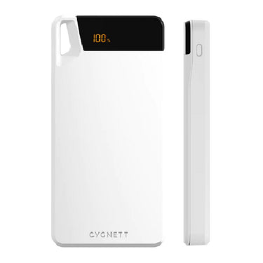 Cygnett ChargeUp Boost 4th Gen 10K mAh Power Bank - White